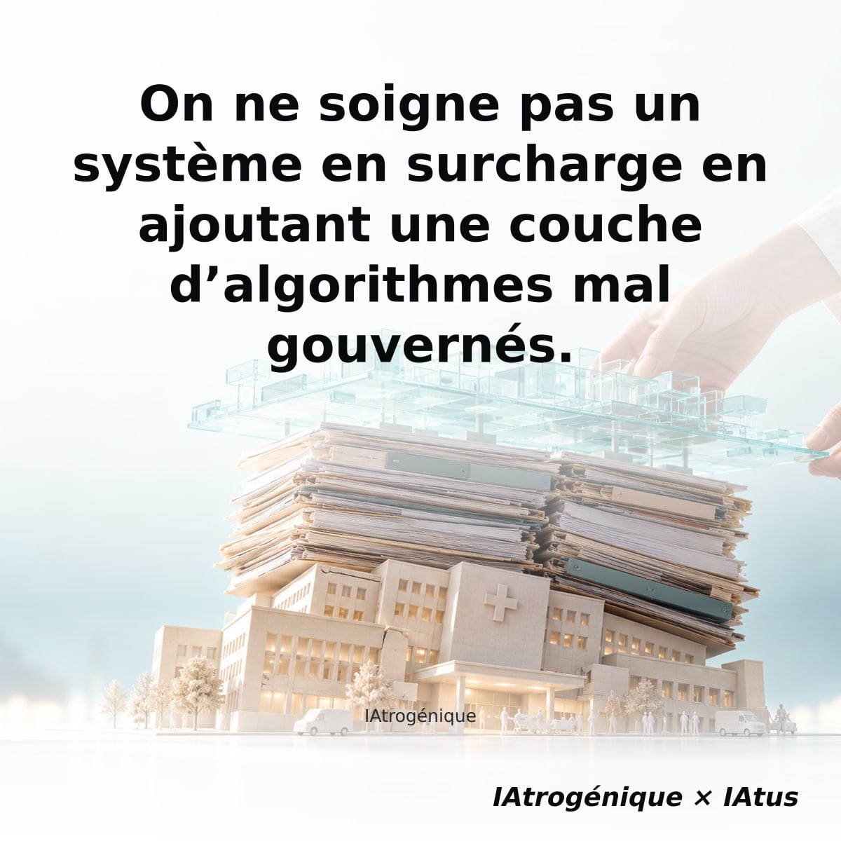 On ne soigne pas un système en surcharge en ajoutant une couche d’algorithmes mal gouvernés.