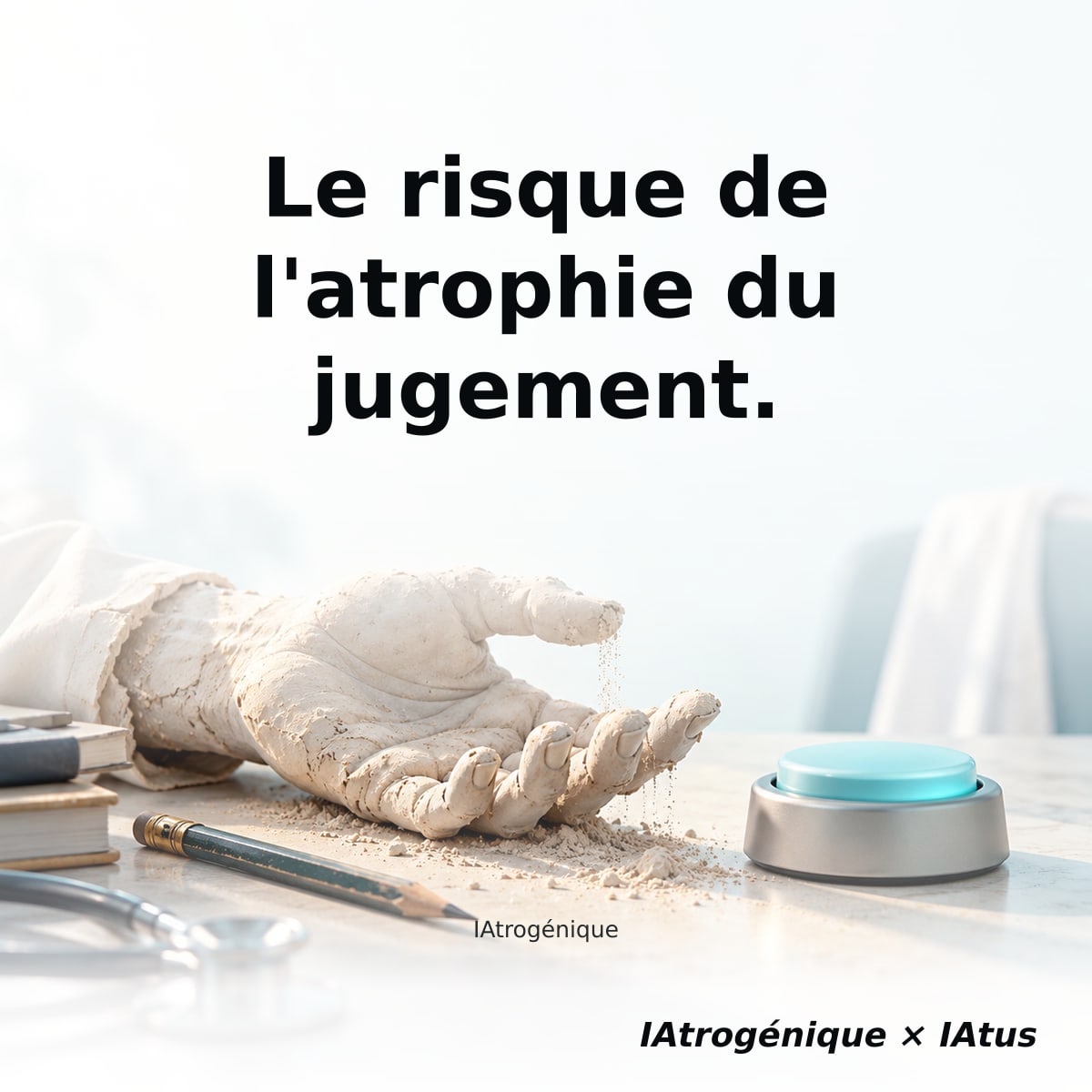 Le risque de l'atrophie du jugement.
