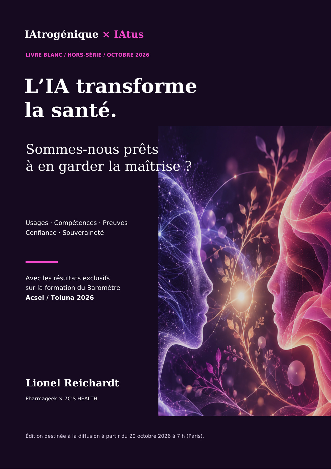 Visuel de la publication : L’IA transforme la santé. Sommes-nous prêts à en garder la maîtrise ?